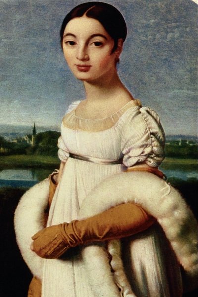 Ritratto di Mademoiselle Riviere da Jean Auguste Dominique Ingres